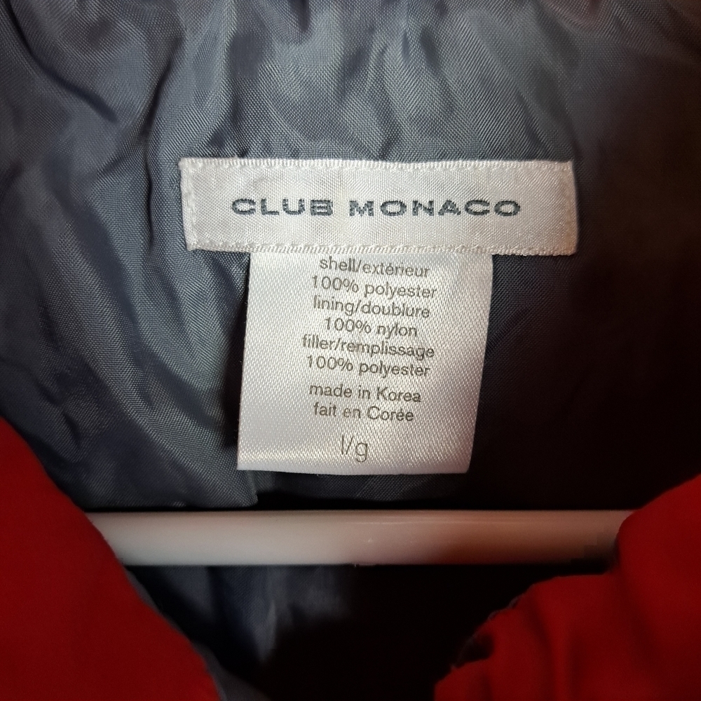 CLUB Monaco Red Vest - Picture 9 of 9